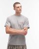 No Problemo No Problemo 100% cotton t-shirt with mini logo in gray - 1