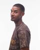 No Problemo No Problemo alien motif cotton t-shirt in dark camo-Multi - 4
