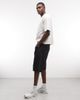 No Problemo No Problemo baggy denim shorts in black - 3