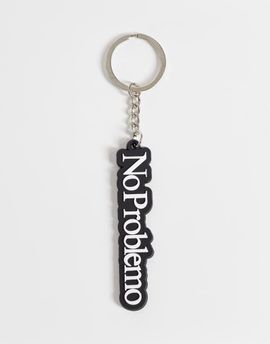 No Problemo No Problemo key chain in black