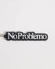 No Problemo No Problemo key chain in black - 2