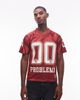 No Problemo No Problemo large motif sports jersey in red - 1