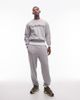 No Problemo No Problemo logo cotton sweatshirt in heather gray - 2