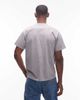 No Problemo No Problemo logo cotton t-shirt in heather gray - 4