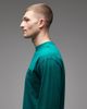 No Problemo No Problemo long sleeve cotton logo t-shirt in dark green - 4