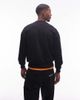 No Problemo No Problemo mini logo cotton sweatshirt in black - 3