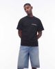 No Problemo No Problemo mini logo cotton t-shirt in black - 1