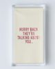 No Reservations No Reservations Disposable Hand Towel in Neutral at Urban Outfitters - 1