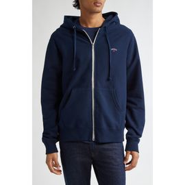 Noah Noah Lightweight Cotton Zip Hoodie