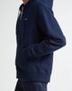 Noah Noah Lightweight Cotton Zip Hoodie - 3