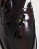 Noak NOAK made in Portugal loafers with tassel trim in burgundy leather-Red - 3