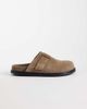 Noak Noak made in Portugal mule sandals in stone suede-Neutral - 1