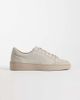 Noak NOAK Made In Portugal paneled lace up sneakers in stone suede-Neutral - 1