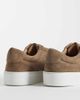 Noak NOAK Made In Portugal paneled lace up sneakers in taupe suede-Brown - 4