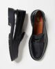 Noak Noak made in Portugal penny loafers in black leather - 2