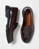 Noak Noak made in Portugal penny loafers in burgundy leather-Red - 2