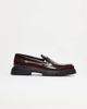 Noak Noak made in Portugal penny loafers in burgundy leather-Red - 4