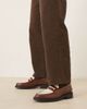 Noak NOAK made in Portugal penny loafers in tan and cream leather-Brown - 4