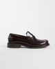 Noak NOAK made in Portugal penny loafers with branded metal hardware in brown leather - 1