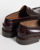 Noak NOAK made in Portugal penny loafers with branded metal hardware in brown leather - 3