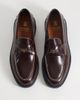 Noak NOAK Made In Portugal penny loafers with coin detail in brown polido leather - 1