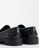 Noak NOAK made In Portugal penny loafers with gold snaffle in bottle green leather - 4