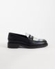 Noak NOAK made In Portugal penny loafers with landscape graphic in black leather - 2