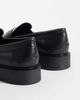 Noak NOAK made In Portugal penny loafers with landscape graphic in black leather - 3