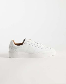 Noak NOAK Made In Portugal retro lace up sneakers in white leather
