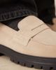 Noak NOAK made in Portugal tassel loafers in stone suede-Neutral - 2