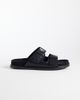 Noak Noak made in Portugal two strap sandals in black leather - 1