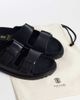 Noak Noak made in Portugal two strap sandals in black leather - 3