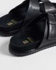 Noak Noak made in Portugal two strap sandals in black leather - 4