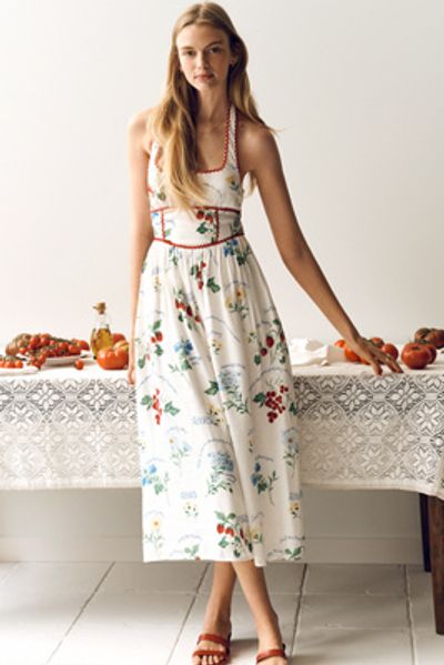 Nobody's Child Hallie Sleeveless Halter Dress