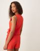 Nobody's Child Nobody's Child Aria wrap tailored linen mix vest in red - part of a set - 4