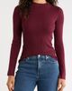 Nobody's Child Nobody's Child Button Detail Rib Top - 1