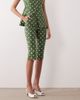 Nobody's Child Nobody's Child capri pants in polka dot green - part of a set - 3