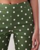 Nobody's Child Nobody's Child capri pants in polka dot green - part of a set - 4