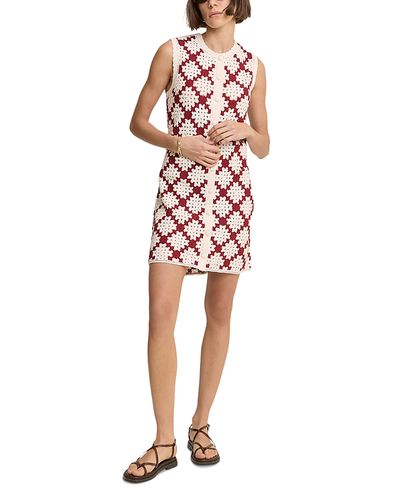 Nobody's Child Nobody's Child Crochet Button Through Dress