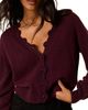 Nobody's Child Nobody's Child Crochet Trim Cardigan - 5