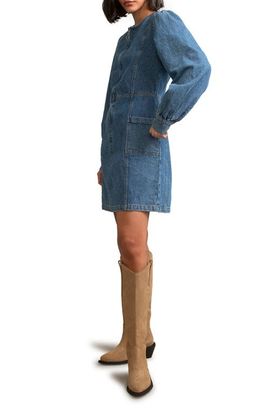 Nobody's Child Nobody's Child Highgate Long Sleeve Denim Minidress