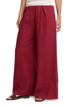 Nobody's Child Nobody's Child Jerrow Linen Blend Wide Leg Pants