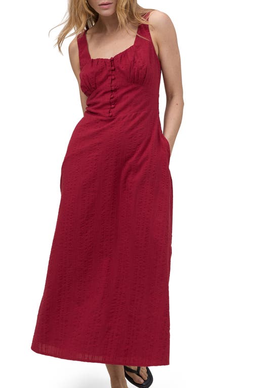 Nobody's Child Nobody's Child Melody Sweetheart Neck Midi Dress