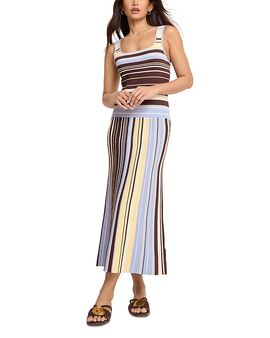 Nobody's Child Nobody's Child Multi Stripe Knit Dress