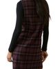 Nobody's Child Nobody's Child Nila Plaid Pinafore Minidress - 2