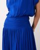 Nobody's Child Nobody's Child Occasion Pamela boat neck draped bodice drop waist maxi dress in cobalt blue - 3