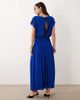 Nobody's Child Nobody's Child Occasion Pamela boat neck draped bodice drop waist maxi dress in cobalt blue - 4