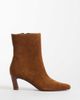 Nobody's Child Nobody's Child Ottilie real suede mid ankle boots in chestnut-Brown - 1