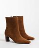 Nobody's Child Nobody's Child Ottilie real suede mid ankle boots in chestnut-Brown - 2