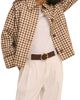 Nobody's Child Nobody's Child Oyanti Cotton Gingham Swing Jacket - 1